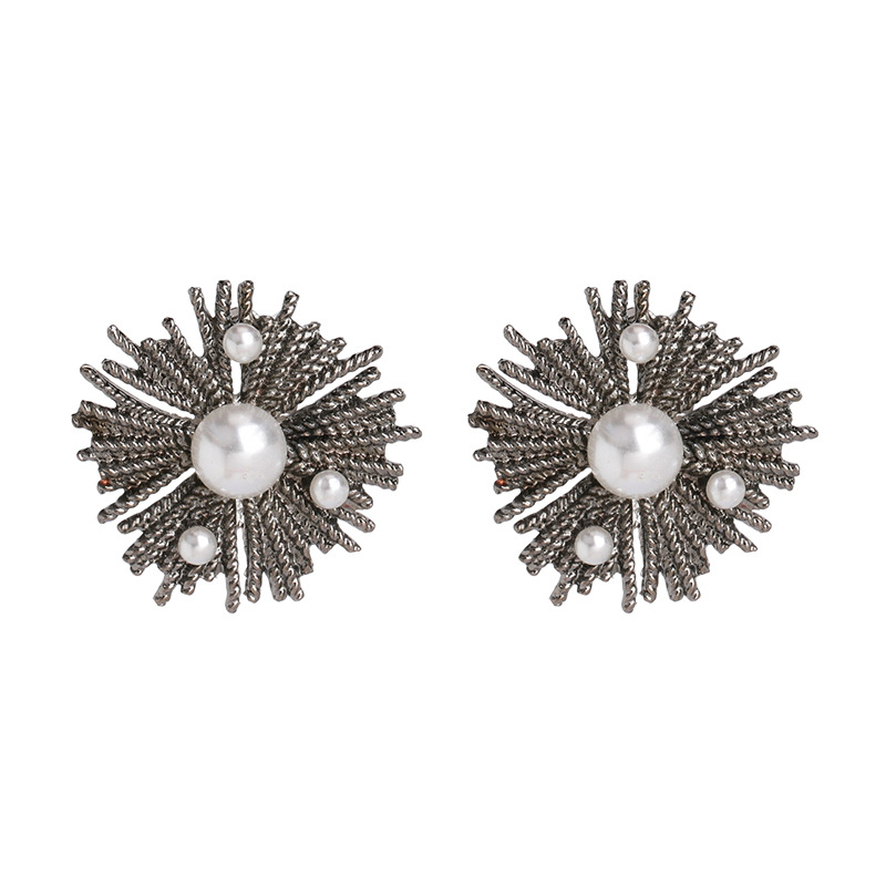 Alloy Fashion Flowers earring(Gold)Fashion Jewelry NHJJ5570-Gold