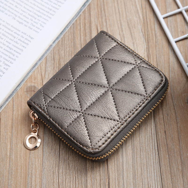 Women's Solid Color Pu Leather Zipper Wallets display picture 3