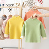 girl sweater Base coat Children Female baby Winter clothes new pattern Mink Cashmere Elastic force Tight fitting Sweater Western style