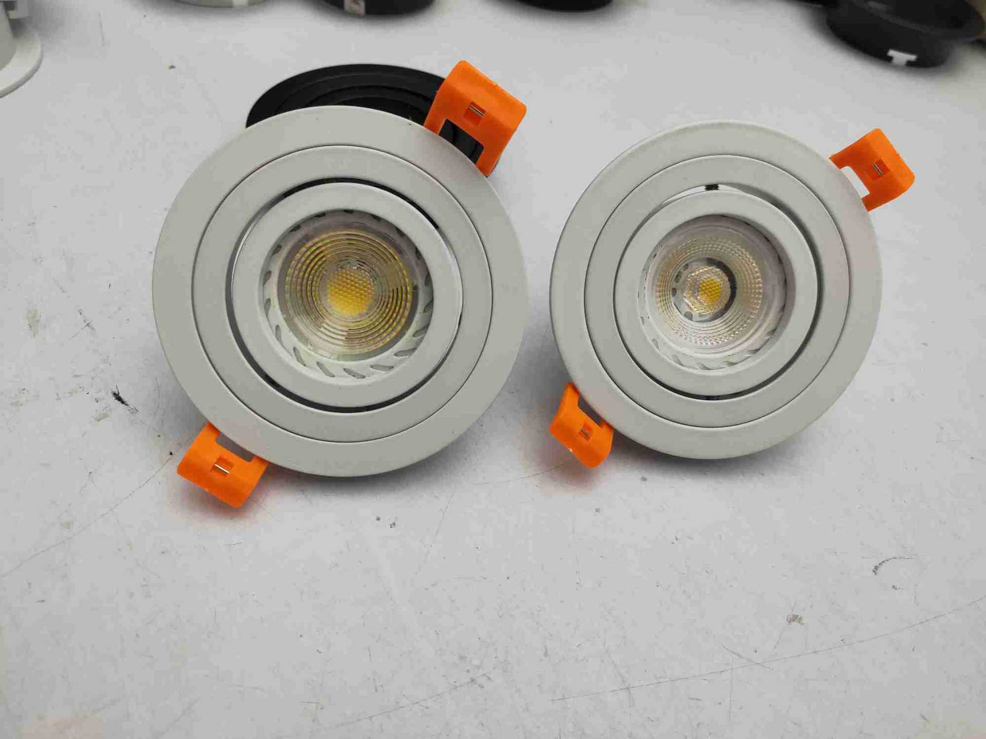 2019外贸出口 MR16 GU10灯头嵌入式天花射灯 外壳套件|ru