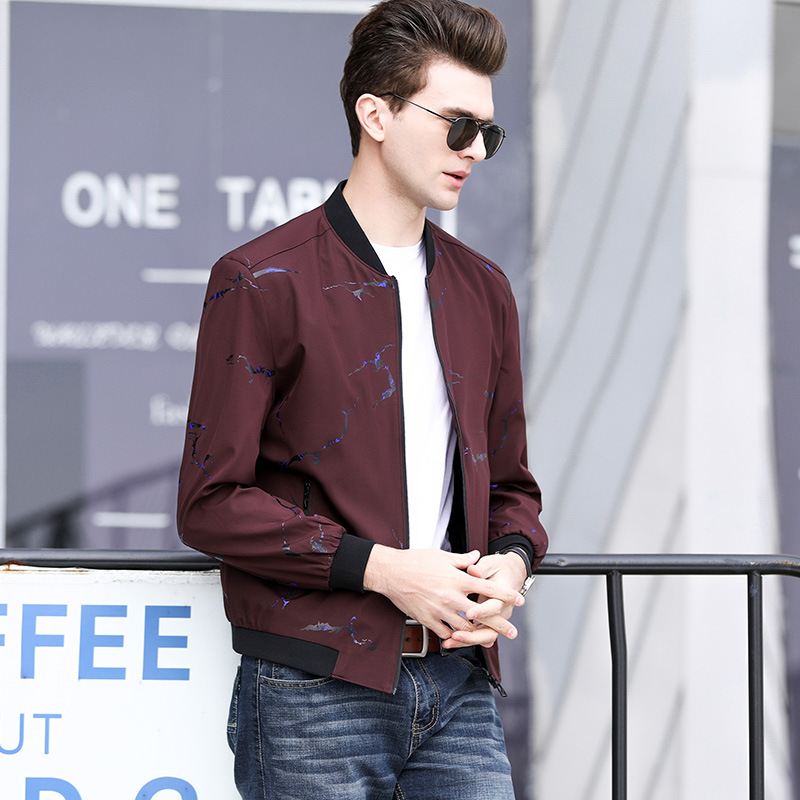 spring and autumn new pattern men's wear wholesale business affairs leisure time Easy coat jacket middle age Thin section man Jacket
