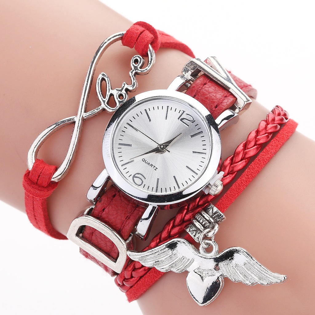 Casual Heart Shape Buckle Quartz Women's Watches display picture 14