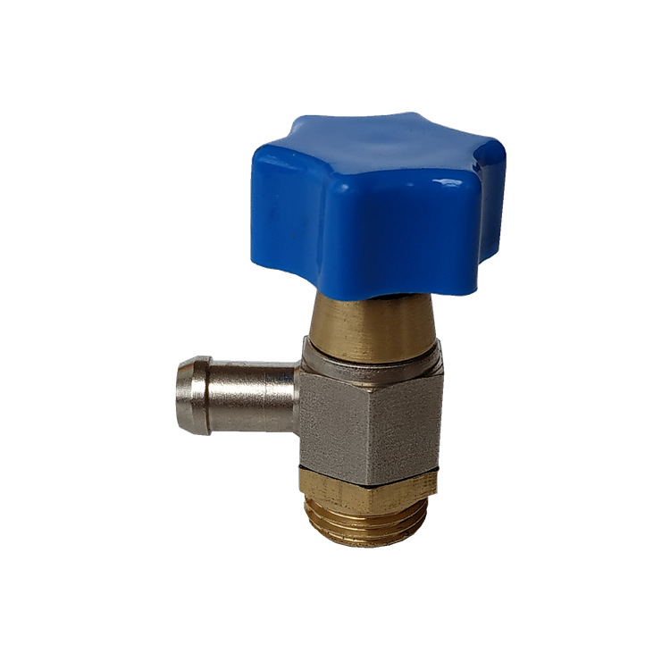 2分黄铜排气阀单向放气阀手动泄气阀微型地暖阀门跑风分水器减压|ms