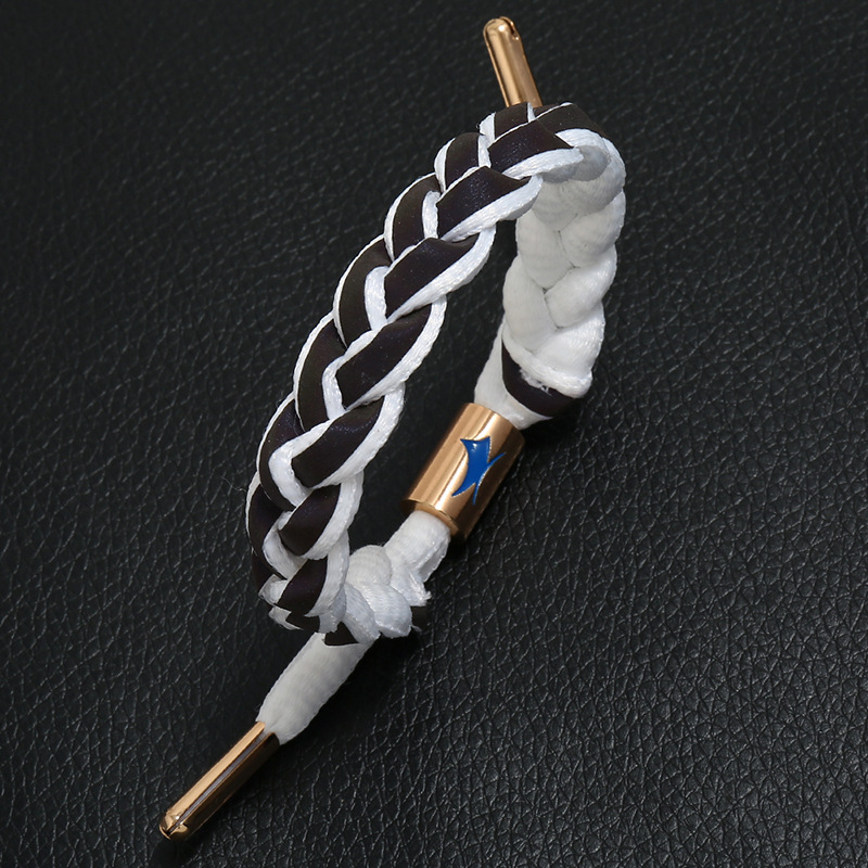 1 Piece Streetwear Color Block Alloy rope Unisex Bracelets