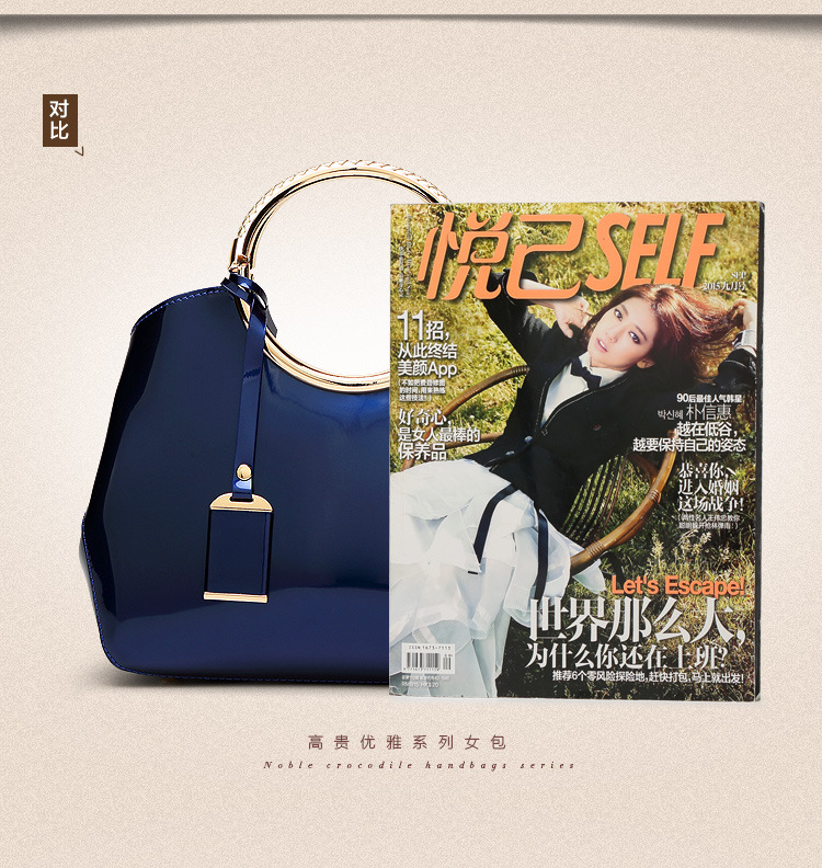 1108g Weight Polyester Lining Material Zipper Closure Type Single Shoulder Strap Strap Type Dome Bag Bags Type Casual Occasion Pu Leather Material Solid Color Pattern All Seasons Season Women's Gender Fashion Style Shell Shape Dark Blue, White, Pink, Red, Wine Red, Black Color Large Size Large Pu Leather Fashion Dome Bag Handbag 10
