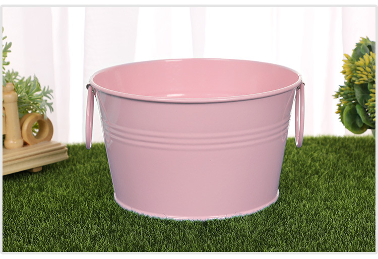 厂家直供小铁桶糖果色迷你小铁桶铁皮小桶马口铁多肉植物花盆批发详情图14