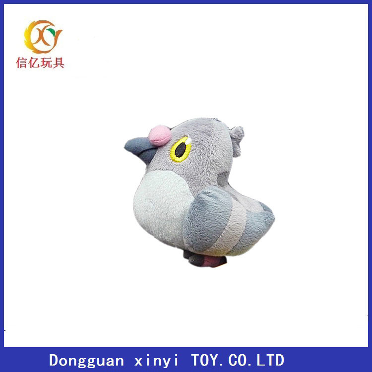 Manufacturers specializing in the production of plush toys pigeon doll simulation bird toy enterprise Mascot Custom