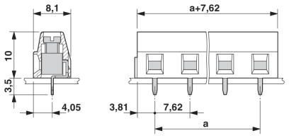 菲尼克斯 固定式连接器 - GMKDSN 1,5/ 3-7,62 - 1707030