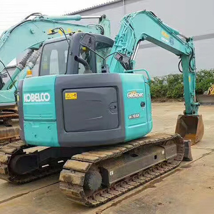 二手神钢SK70SR-2挖掘机价格 九成新保修 日本原装进口小型挖土机