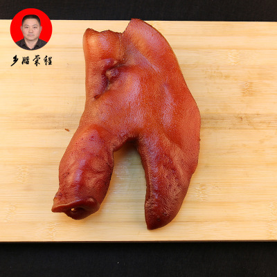 Zhulian Smoked Air drying Pork Chongqing Rongchang specialty delicious food 500g Laya product