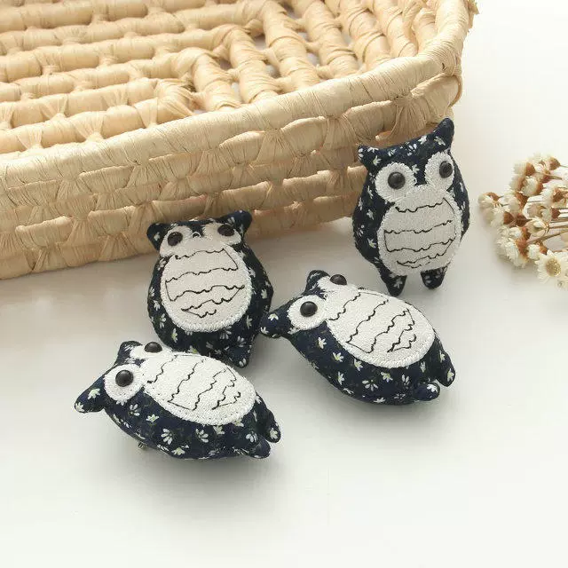 Тканевый handmade, брошь-лапельная булавка, свежая милая булавка, японский и корейский, хлопок и лен