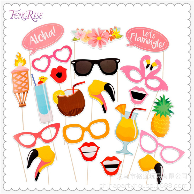CRE9605 21 Pieces Flamingo Tro