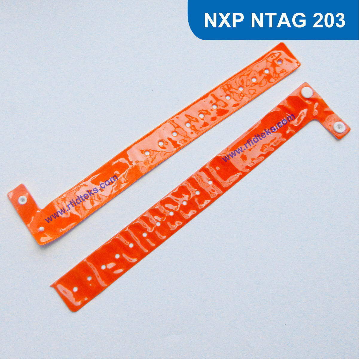 NO.5 RFID电子腕带 IC活动电子腕带 NFC标签  NT  213芯片