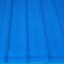 煤场阻风防护网 金属防尘网冲孔网 蓝色冲孔菱形防风抑尘网