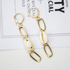 Fashionable trend marine accessory, organic earrings, European style