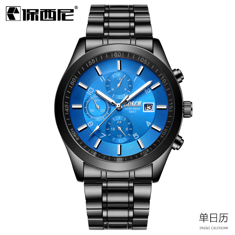 Календарь из черного золота и синей стороны океана