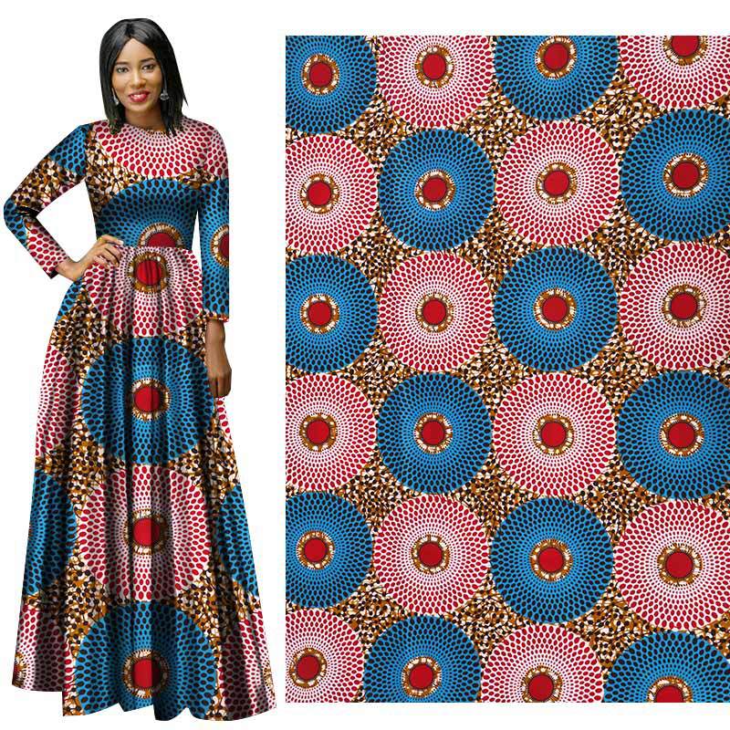 African ethnic clothing spot printing pa...