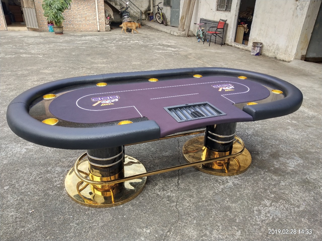 鼎铭德州扑克桌