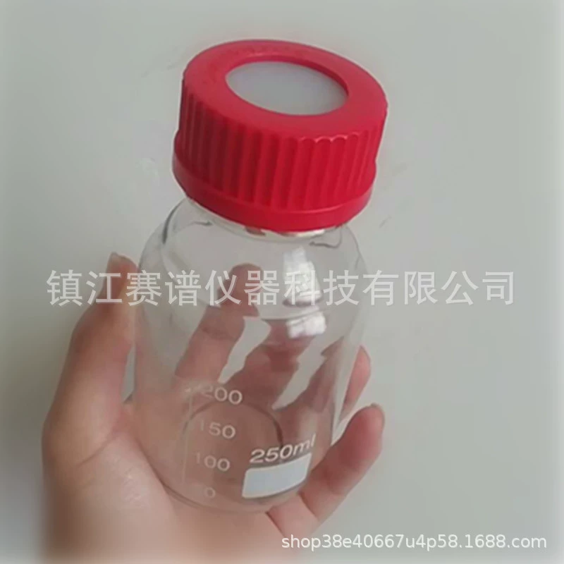 100/250/500/Анаэробная бутылка для отбора проб бутылка для извлечения кислоты и щелочи устойчивы к коррозии