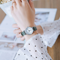 石英表 女款 小錶盤 百搭學院風氣質女表