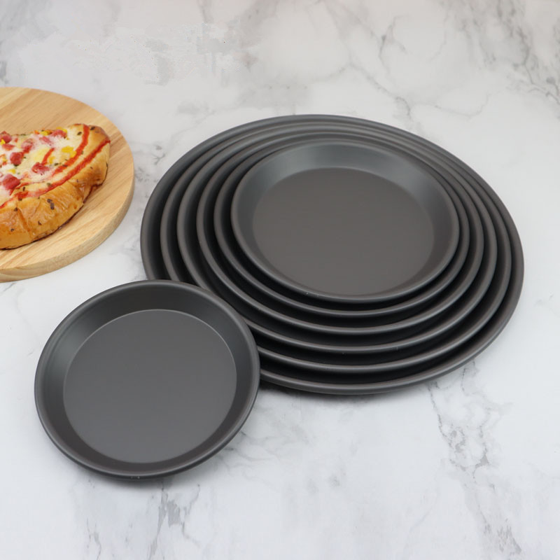 Spot wholesale 6-12 inch shallow non-stick pizza pan for baking…