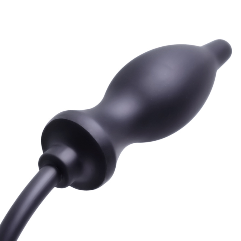 Plug anal infláble de silicona pareja coquetear juguetes sexuales para adultos dispositivos de masturbación: 50 / caja