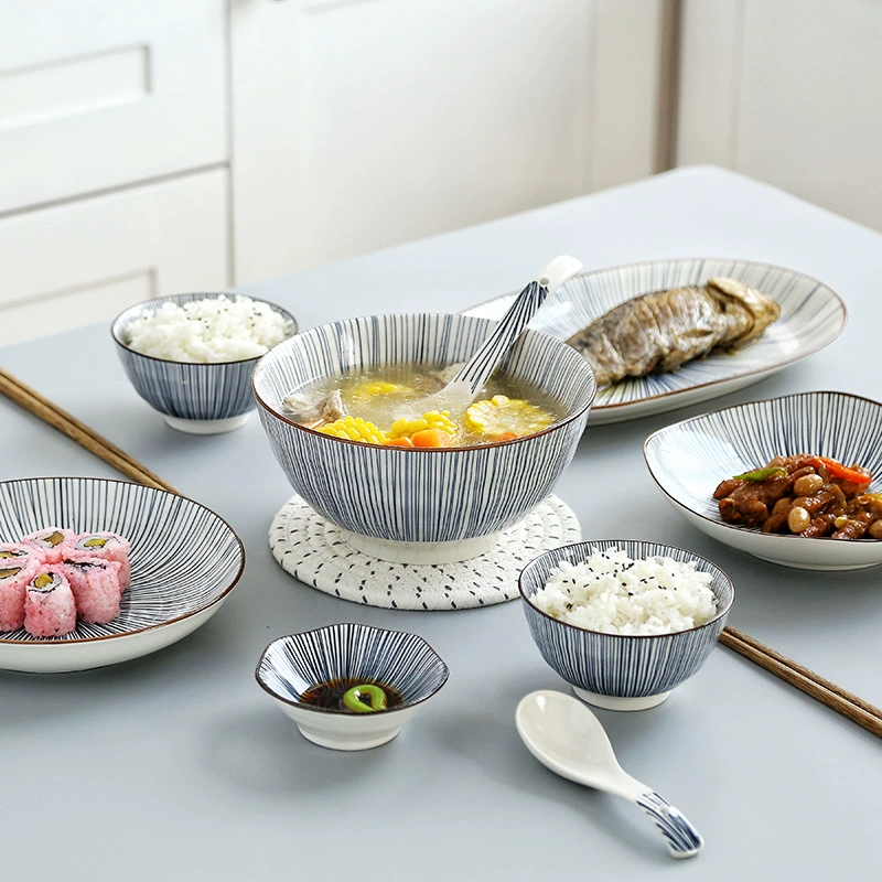 Set for home use, Japanese creative ceramic tableware, palette, simple and elegant design, Aliexpress