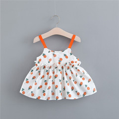 1366 Children's Apparel Wholesale Summer Girls Baby Tank Dress Princess Dress Fashion Simple Baby Cool Skirt