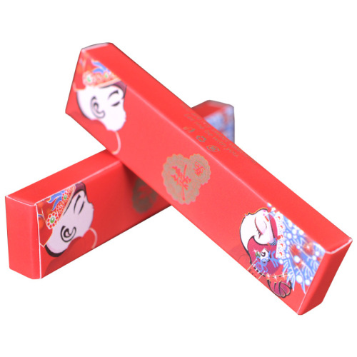 Meiqige wedding supplies wedding cigarette box personalized creative cigarette box red two-pack cigarette box Chinese wedding cigarette box