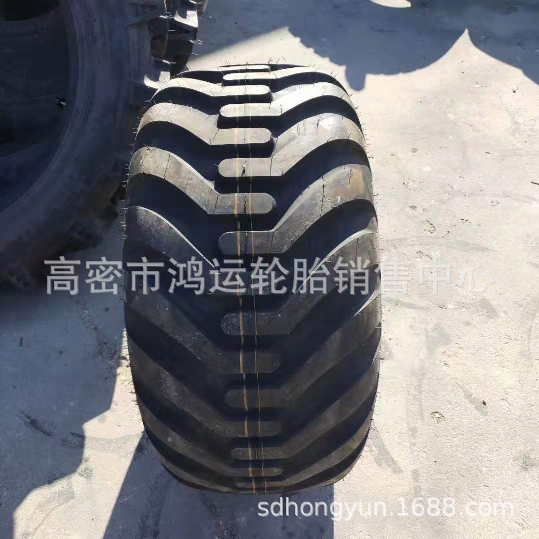 农用捆草机轮胎400/60-15.5拖拉机轮胎400*60-15.5真空可配钢圈