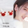 韩国气质立体卡通耳钉