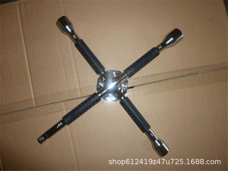 厂家直销包塑十字扳手，不零售 不网上交易