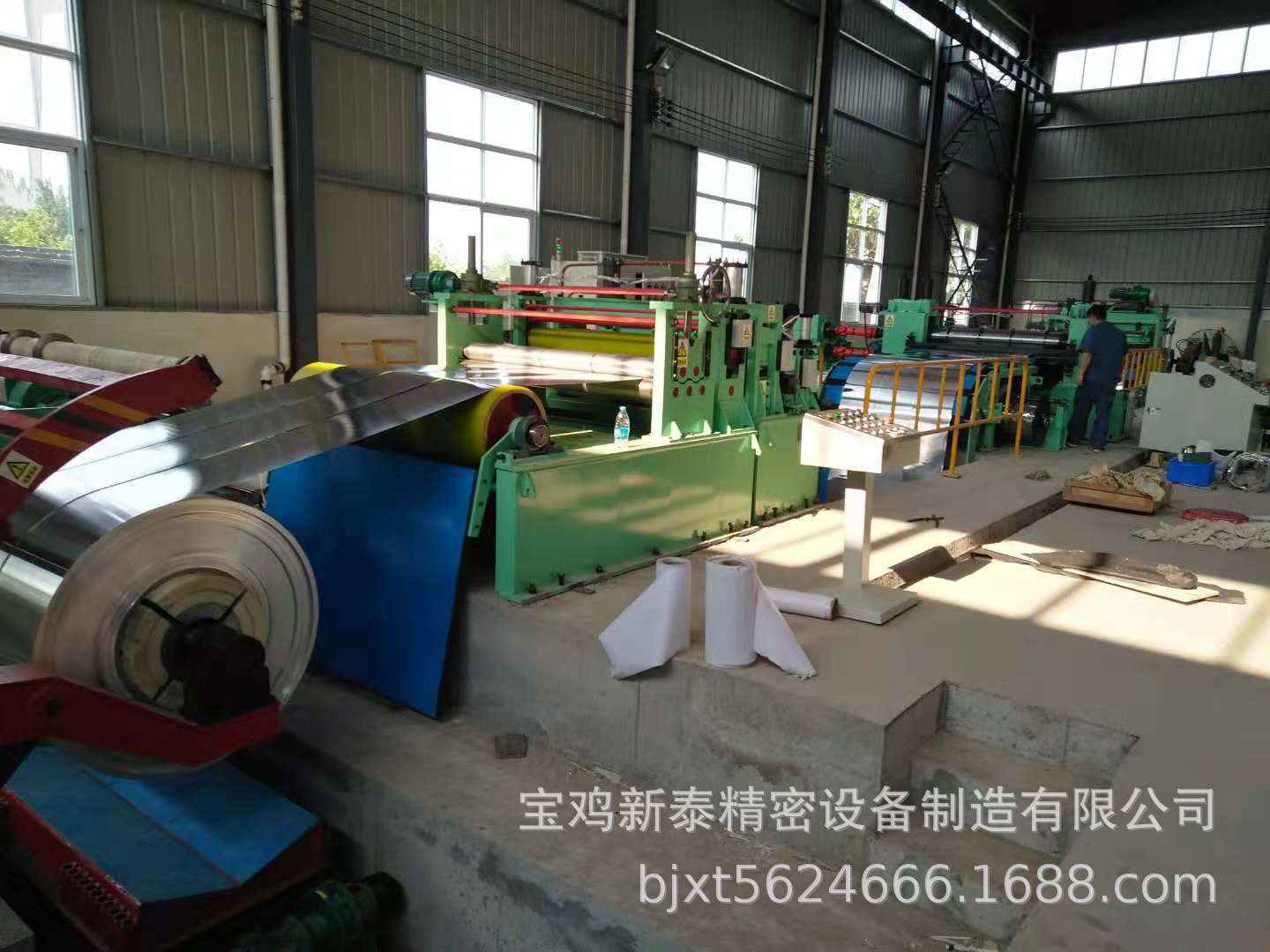 金属带材纵剪机组 拉矫精整机组 专业定制