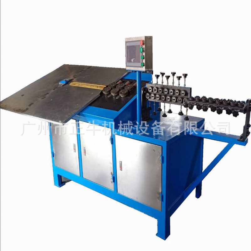 山东3-8mm仓储笼周转箱方框成型碰焊一体机 2D折框焊接一体机