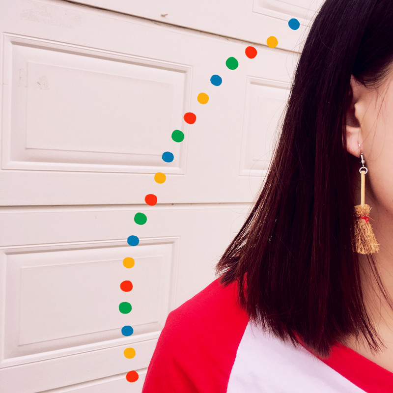 Earrings Classification Novelty Geometric Wood No Inlaid Drop Earrings