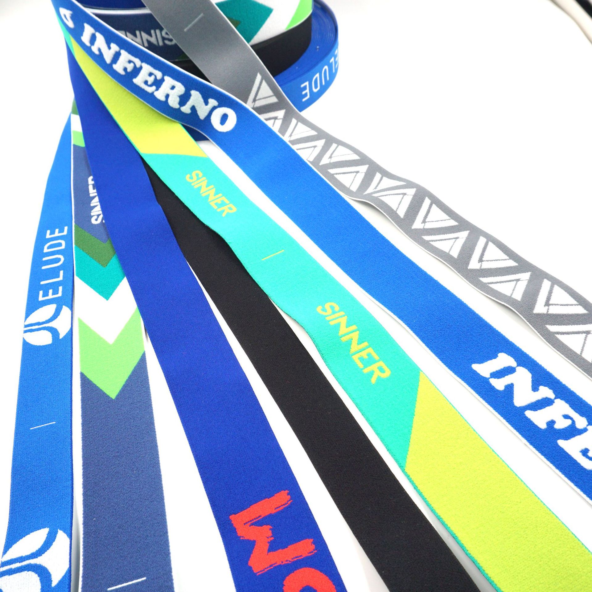 Titanium tight bandy ski VR glasses belt compression thickened high -elastic belt factory direct selling can be made to customize