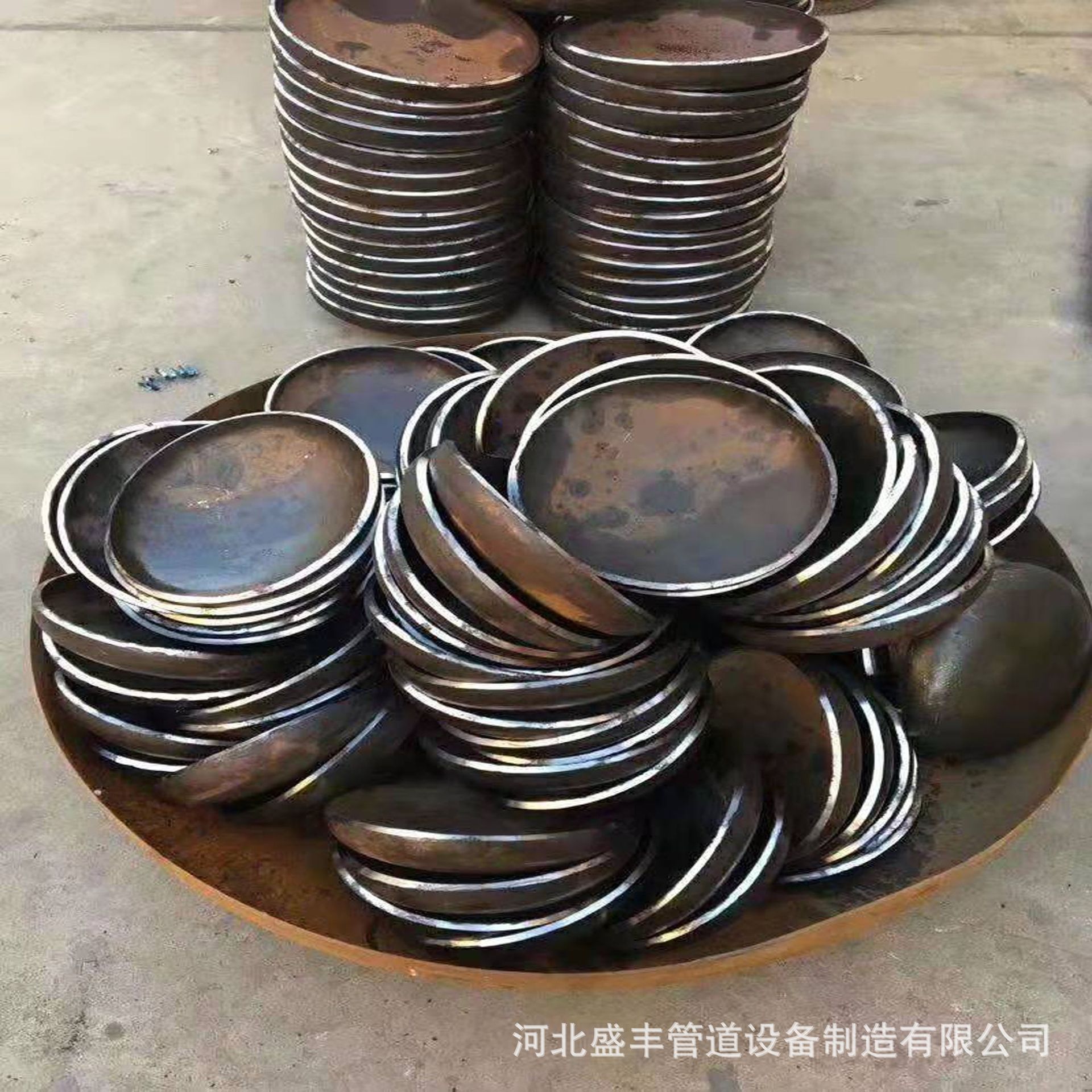 厂家供应20#20G碳钢封头管帽管件 406x10mm冲压焊接封头管帽现货