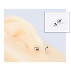 Factory direct sale fake person practice second generation disposable ear piercing earrings piercing gun