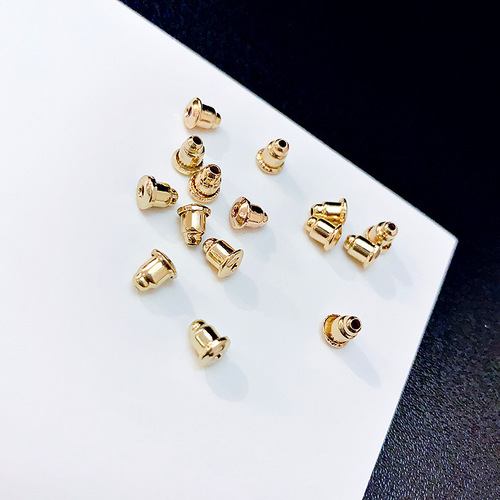 Ear accessories accessories ear stud plugs plastic transparent ear plugs metal flying disk paper oppo plastic bag