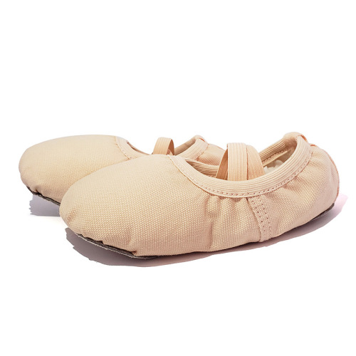 Children's soft-soled women's lace-free dance shoes girls' non-slip ethnic practice shoes baby kindergarten dancing cat claw shoes