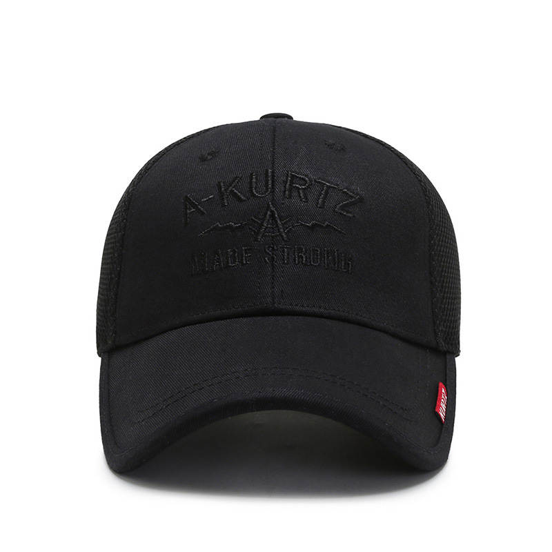 Cappello estivo da uomo coreano versatile in rete da baseball casual con lingua d'anatra alla moda per esterni, protezione solare e cappello parasole per i viaggi_voghion.com