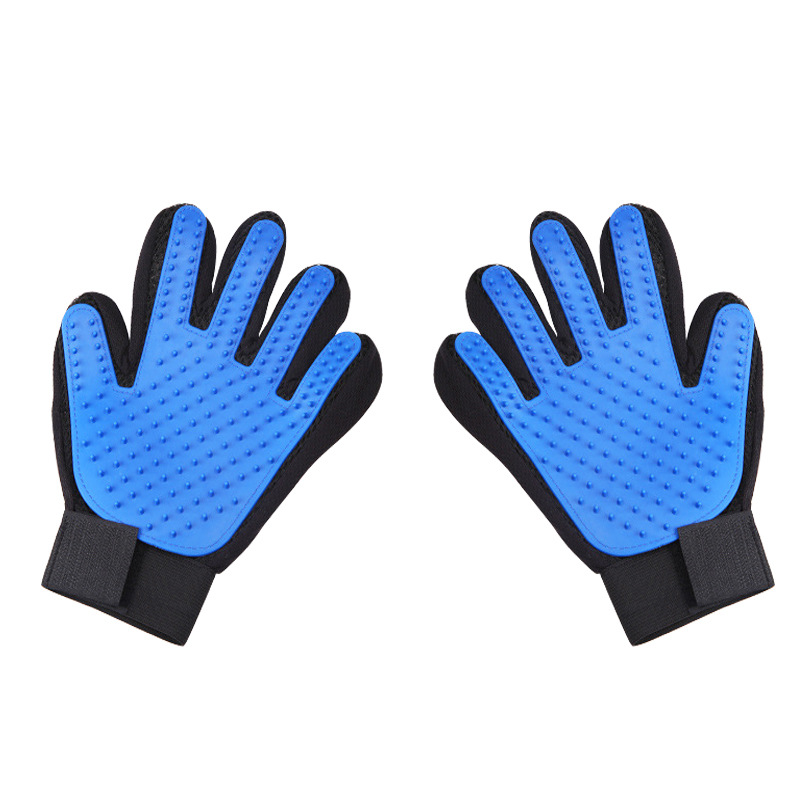 Guante para quitar el pelo de gatos, peine para acicalar perros, cepillo para eliminar el pelo, suministros para mascotas para quitar el pelo suelto, suave.