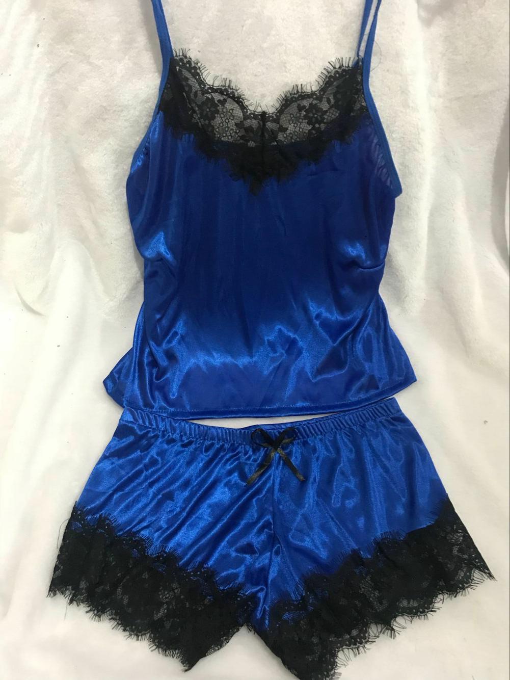 Shorts Sets Sets Type 1 Set Quantity Party Occasion Solid Color Flower Sexy Lace Sexy Lingerie