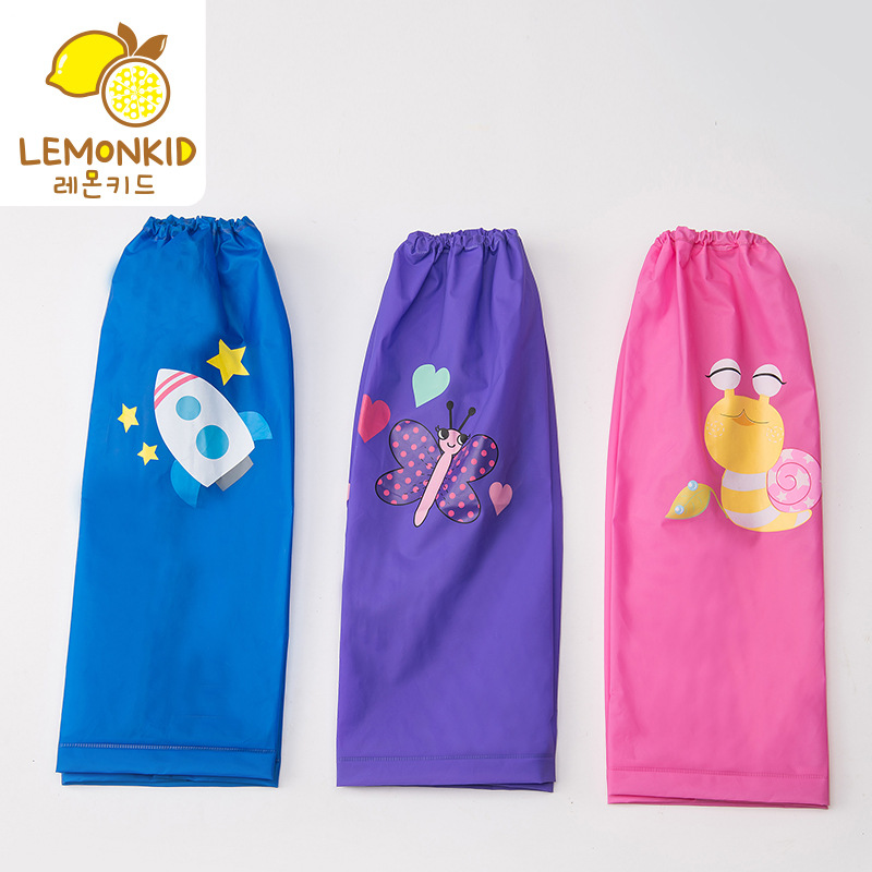 lemonkid children waterproof Pants sets men and women Cartoon ventilation Skin-friendly baby Rain Leg warmers Can wholesale