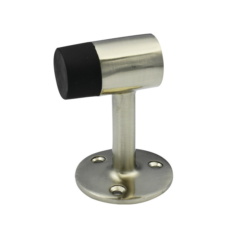 Mayor tope de la puerta aleación de zinc resistencia Anticolisión de la puerta 7-en forma de puerta superior Big Head tope de la puerta de goma puerta de vidrio táctil 7,5 cm al por mayor