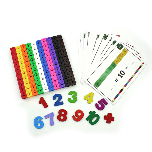 2cm连接块拼插积木 魔法方块立体 Mathlink数学外贸益智玩具 直销