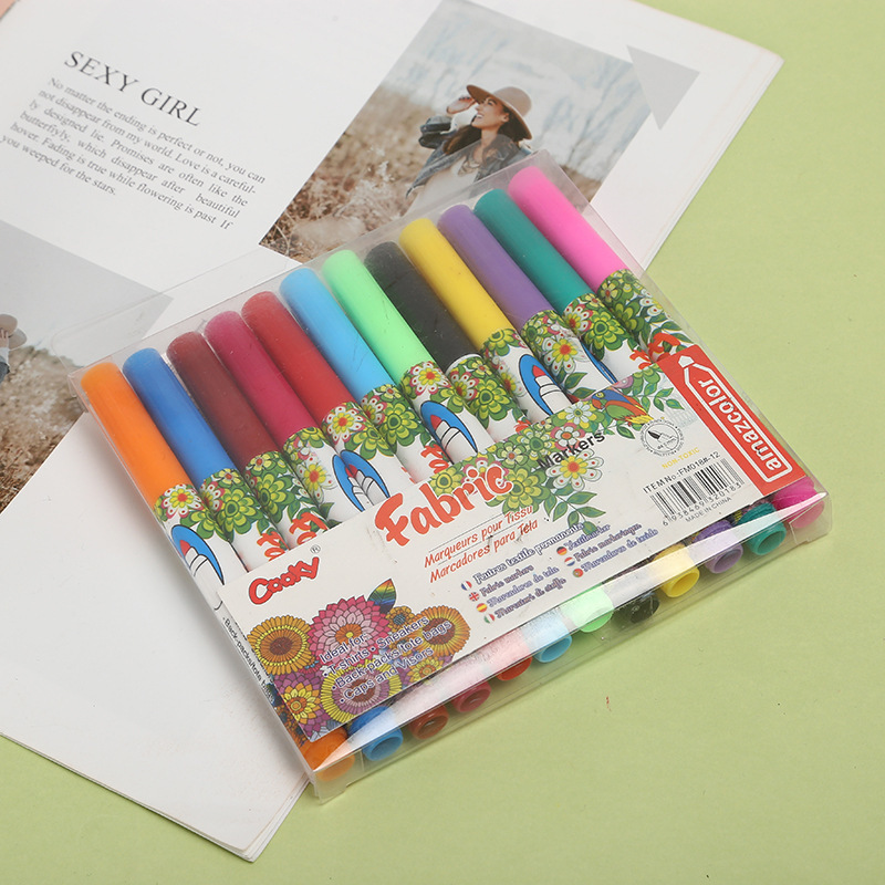 fabric painting pen T-shirt weaving pen graffiti marker textile marker fabric marker