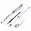 Knowing brand large capacity 0.5 neutral black pen full -pipe pen durable office financial signature pen