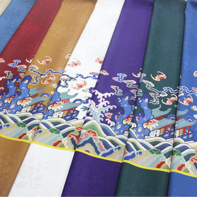 重光布业汉服【海屋添筹】明制马面裙布料裁片（一件起售）