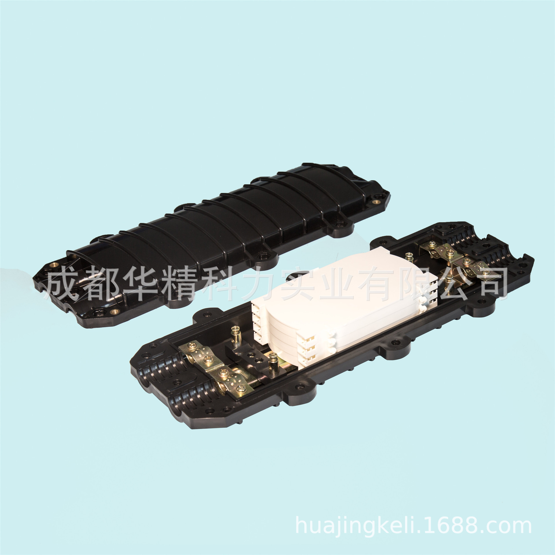 *厂家供应卧式二进二出光缆接头盒